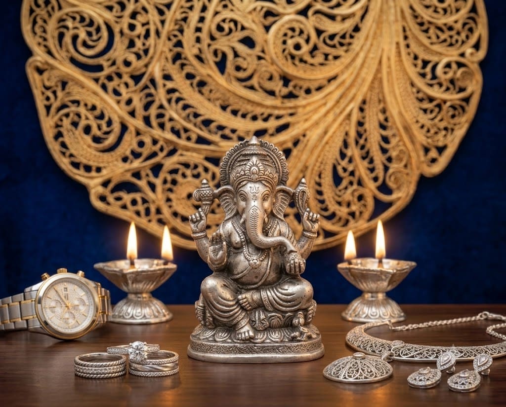 silver ornaments wholesale