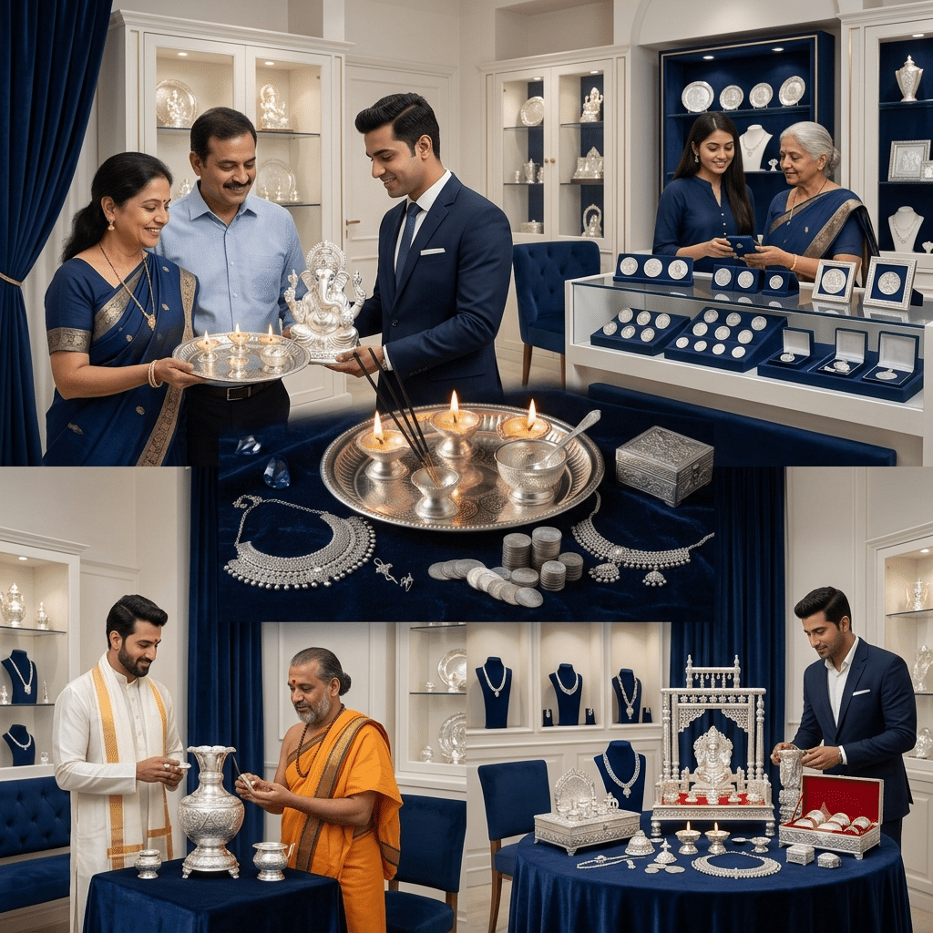 Silver Pooja Articles Wholesale for Different Occasions
