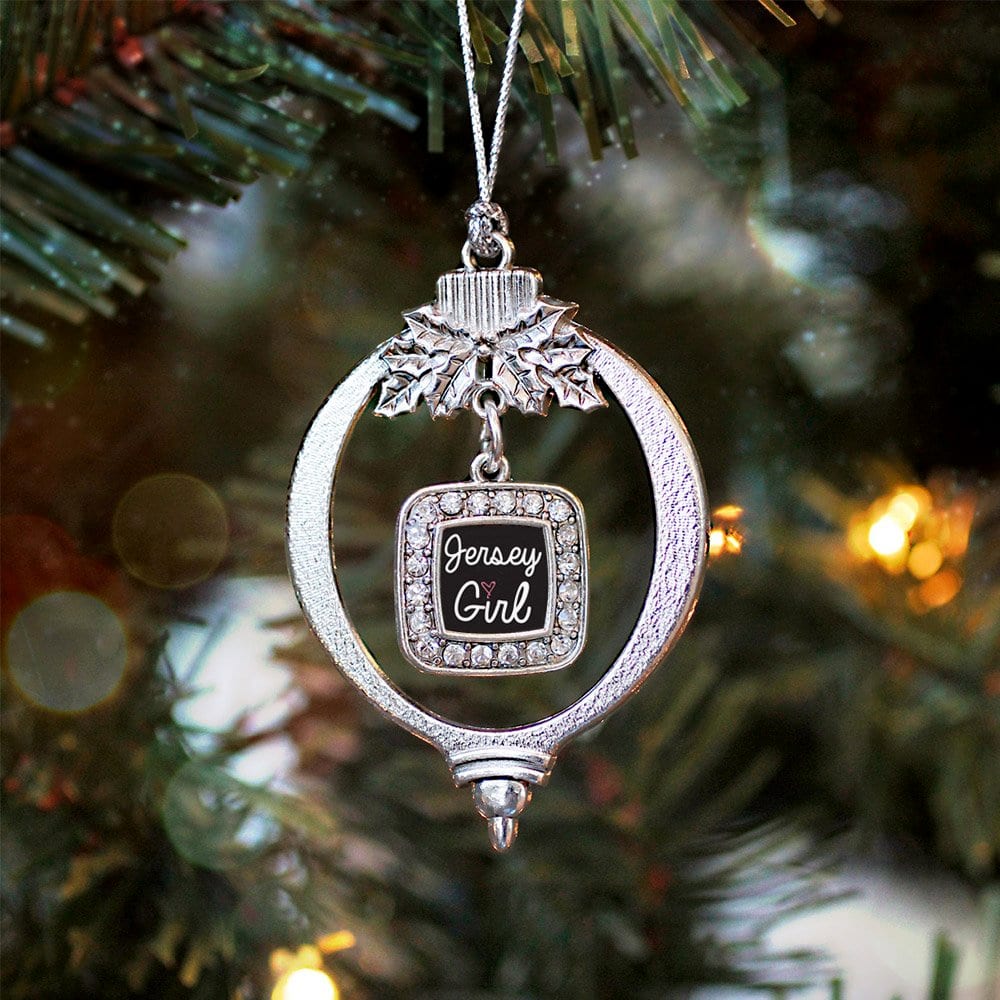 Silver Circle Ornament