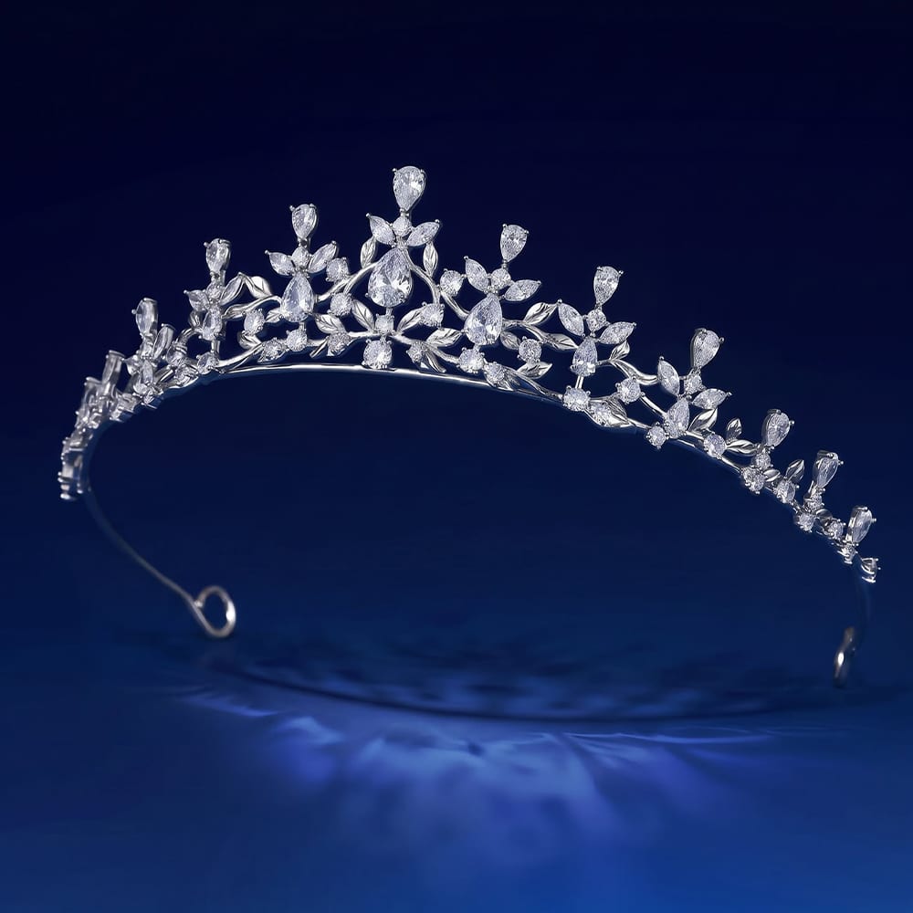 Silver Crown Ornament