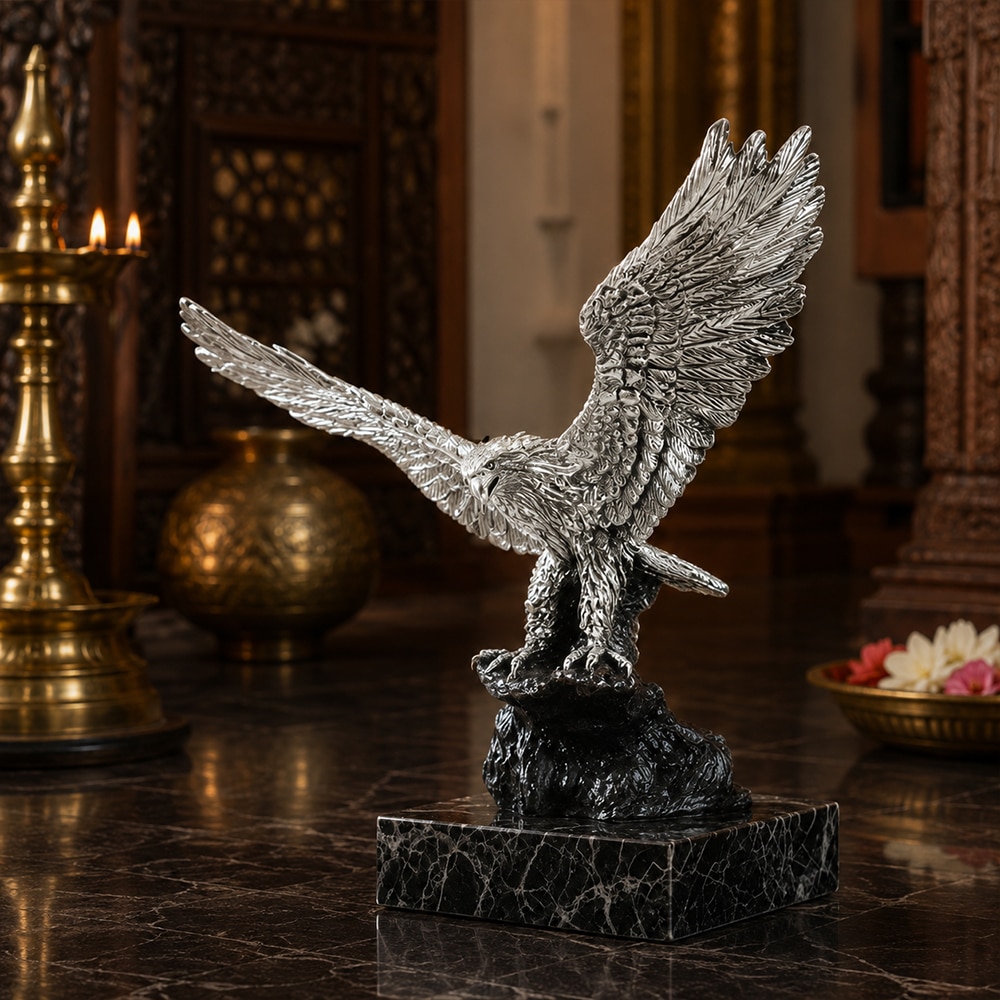 Silver Eagle Ornament