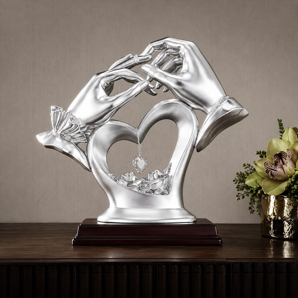 Silver Hand Ornament