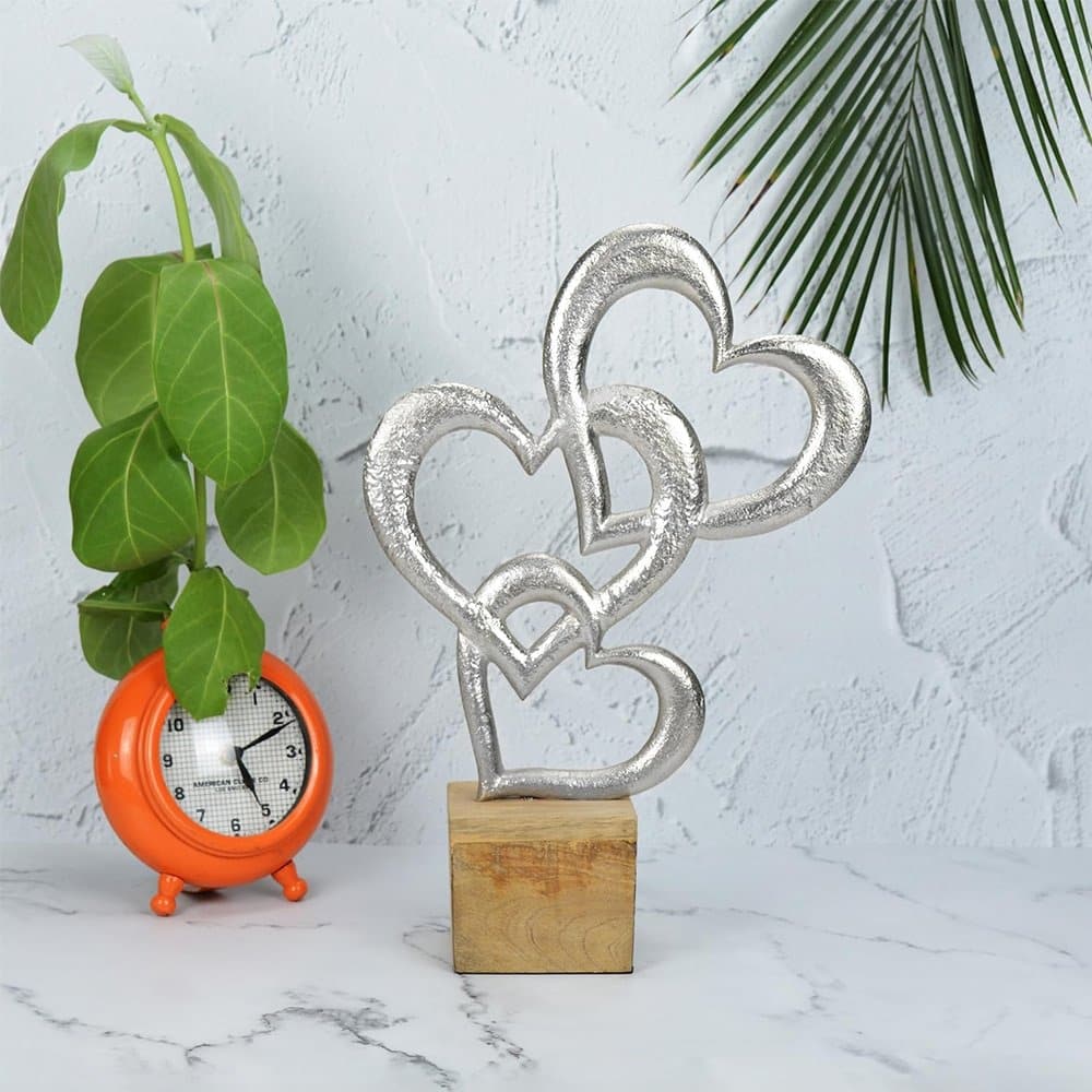 Silver Heart Ornament