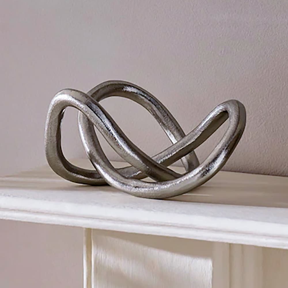 Silver Knot Ornament