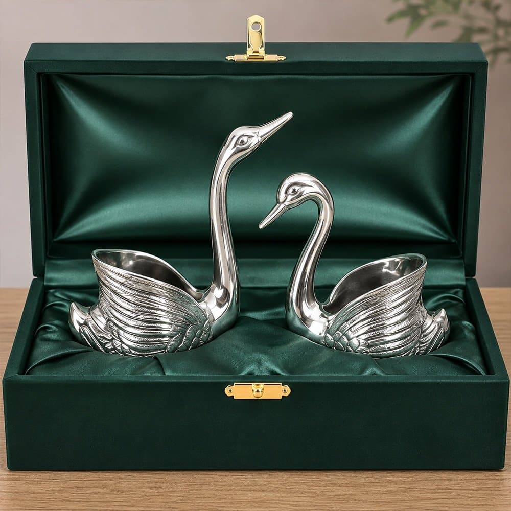 Silver Love Ornament